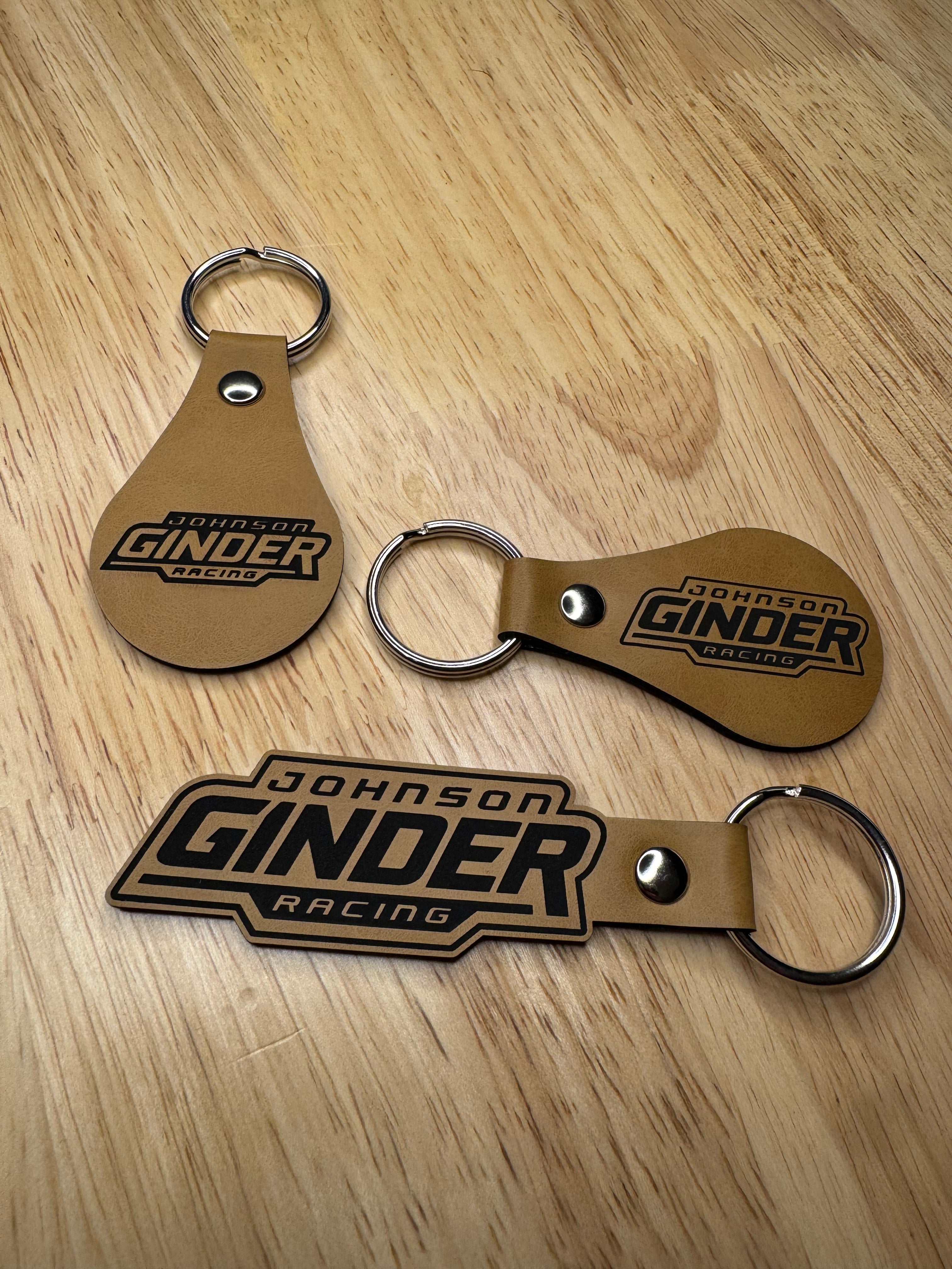 Custom Leatherette Keychain