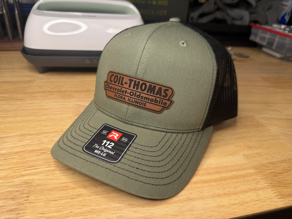 Custom Richardson 112 Leather Patch Hat