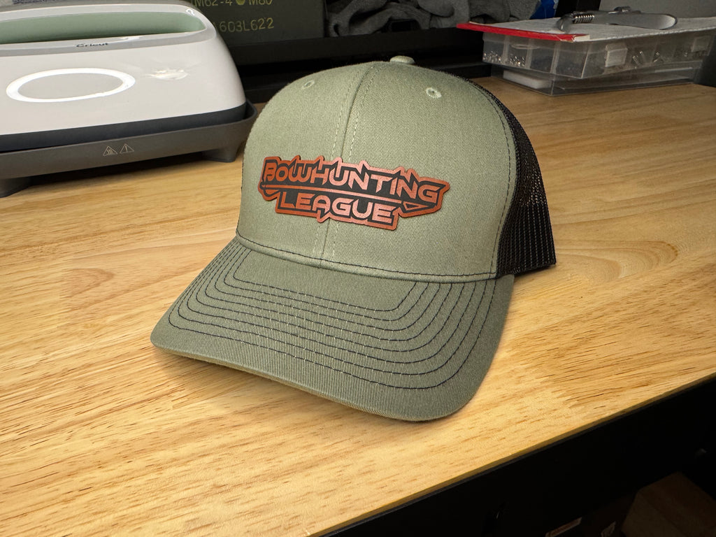 Custom Richardson 112 Leather Patch Hat
