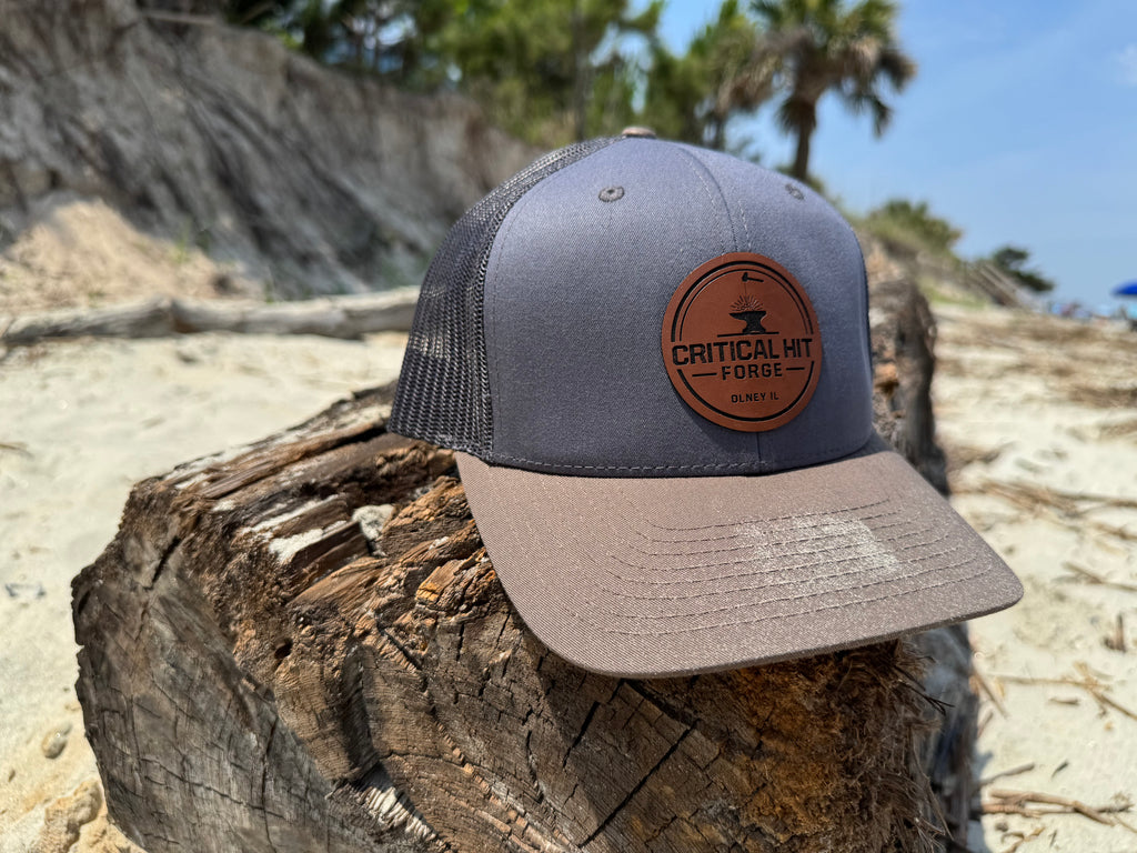 Custom Richardson 112 Leather Patch Hat