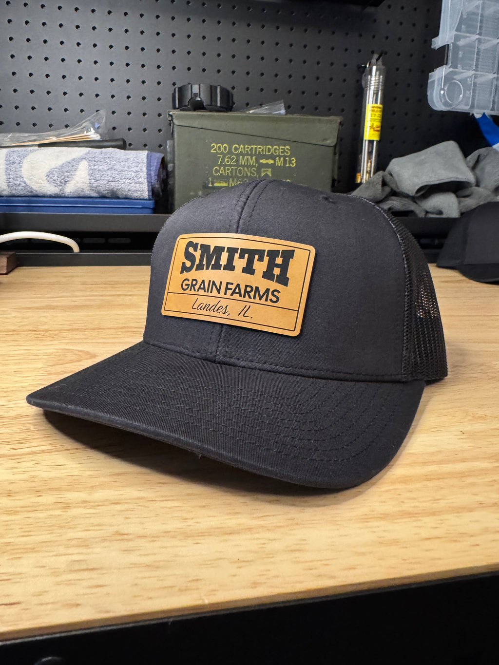 Custom Richardson 112 Leather Patch Hat