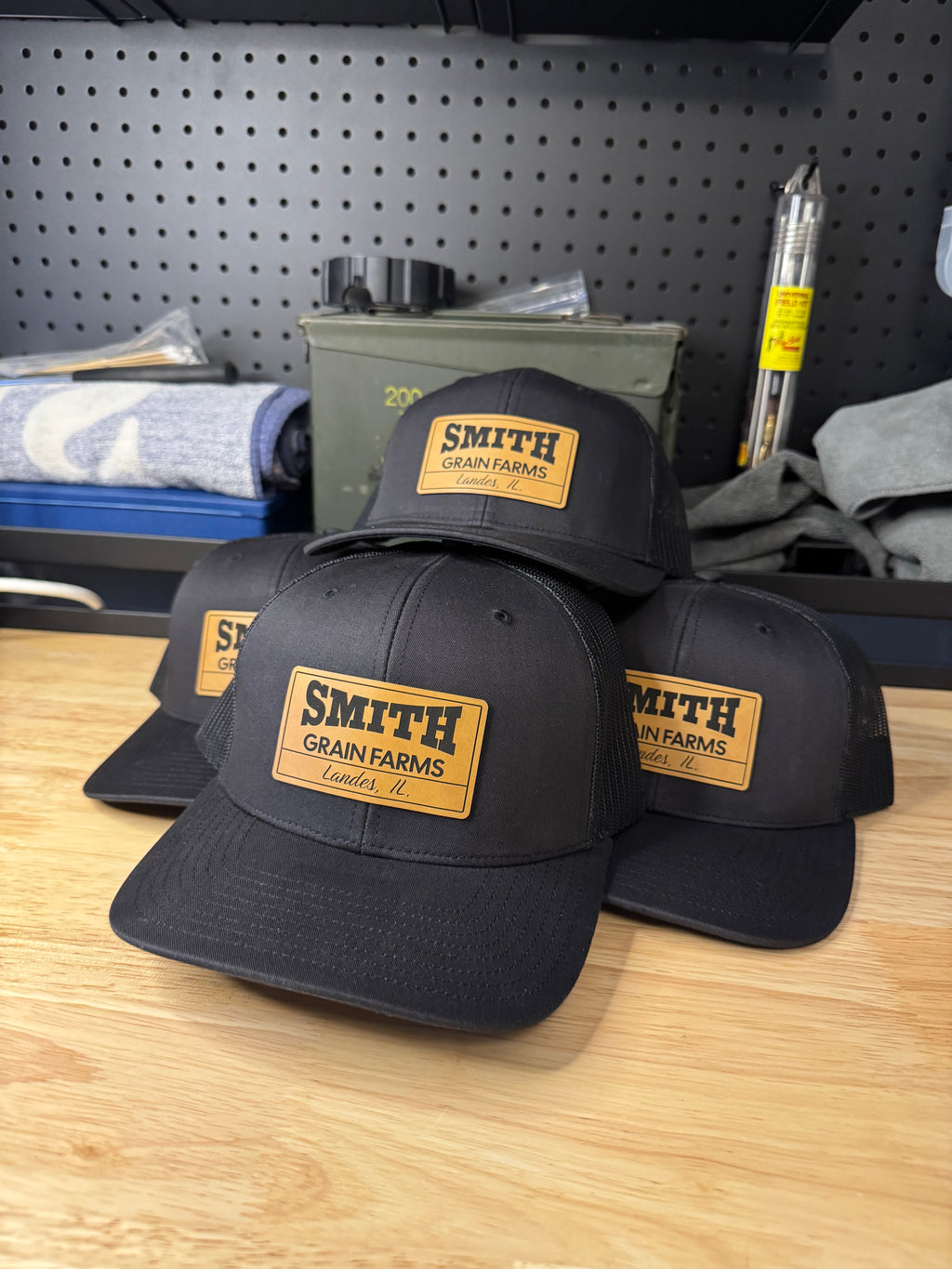 Custom Richardson 112 Leather Patch Hat