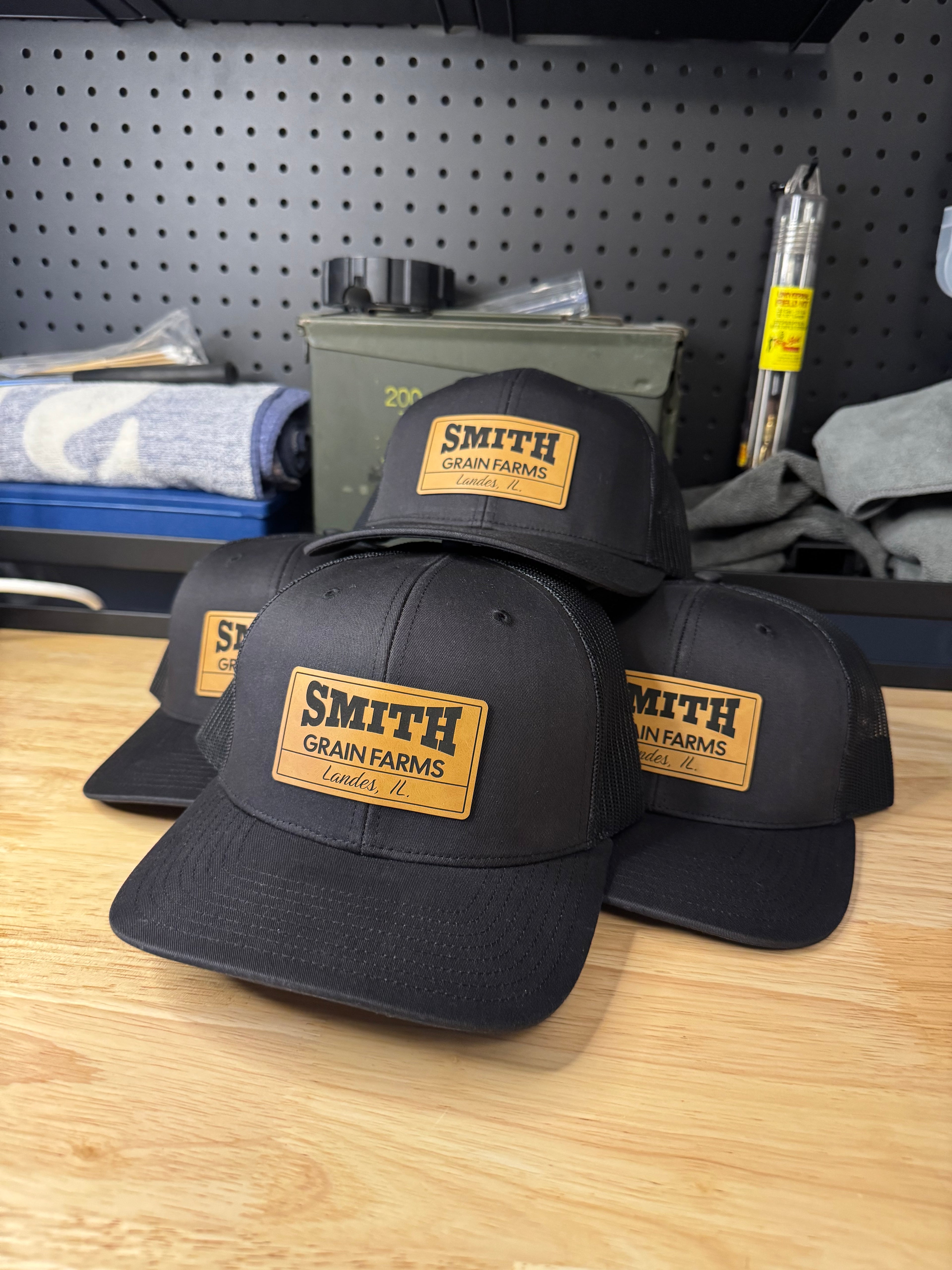 Custom Richardson 112 Leather Patch Hat